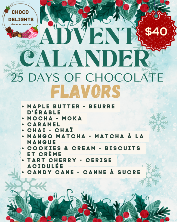 25 Days Assorted Chocolate Advent Calendar 2024 - Image 4