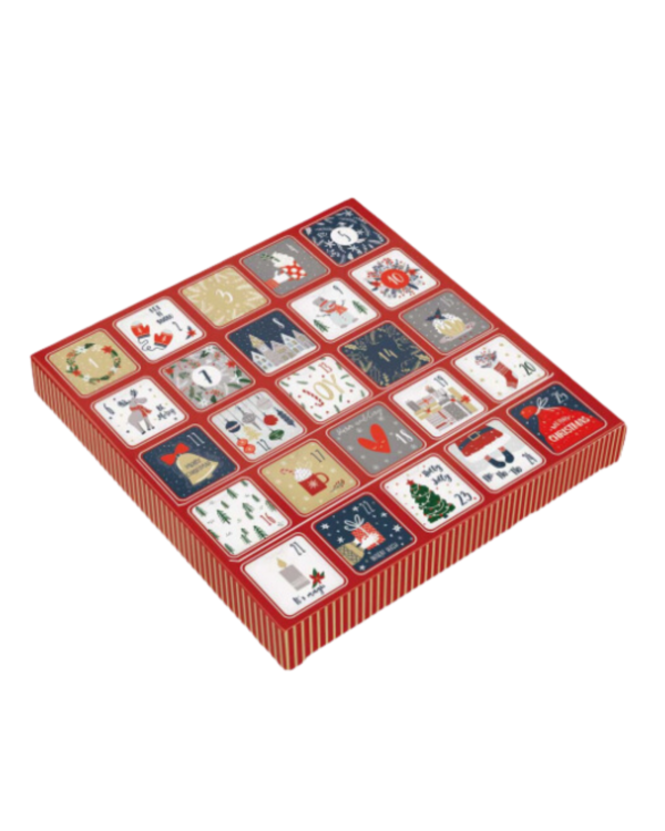 25 Days Assorted Chocolate Advent Calendar 2024 - Image 2